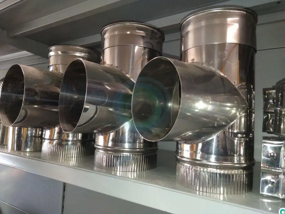 Тройники для воздуховодов